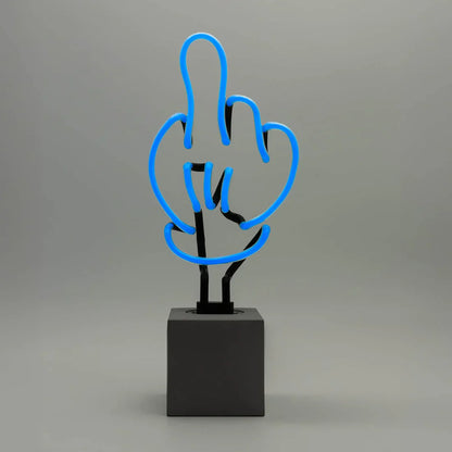 Neonlampe Hand "Fuck"