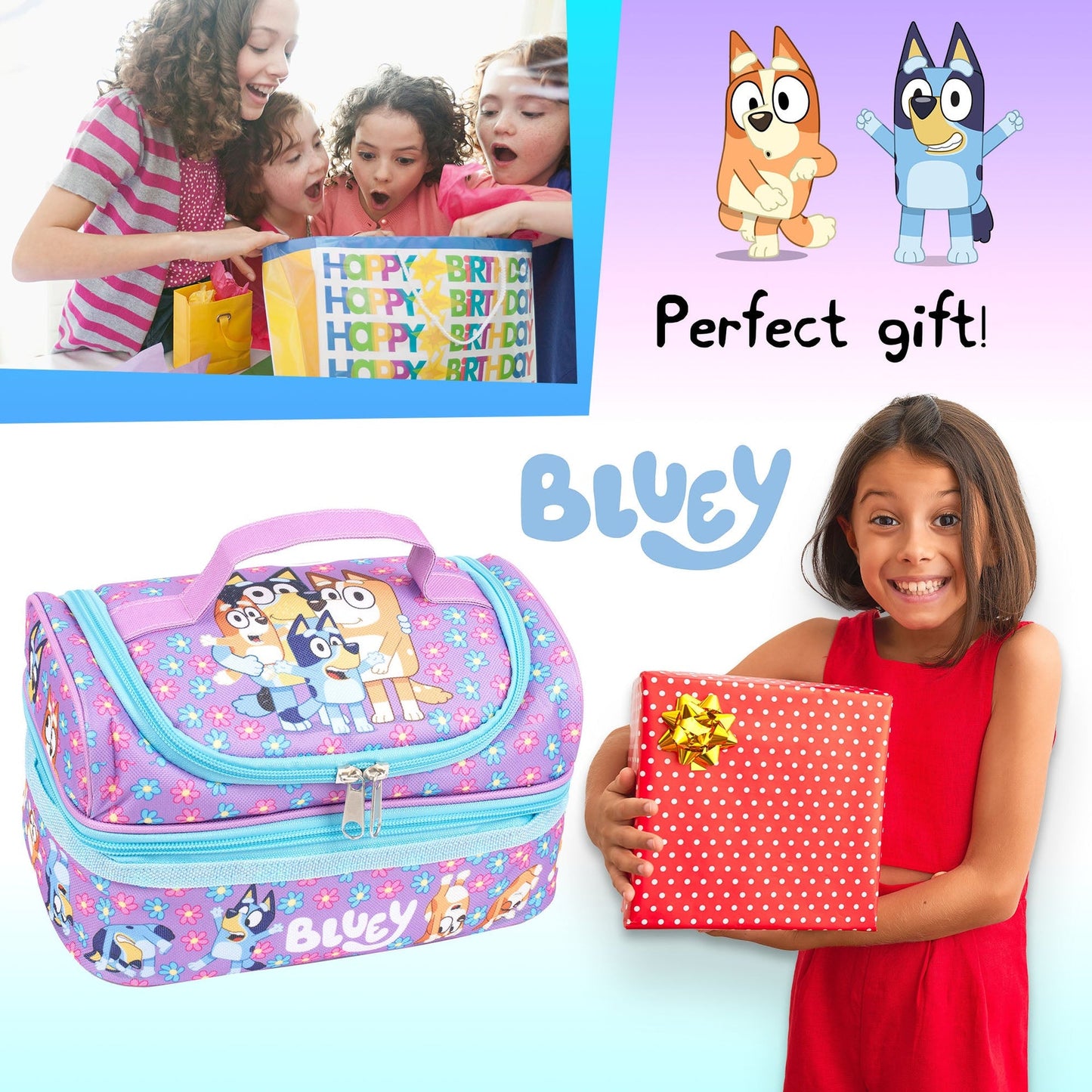 Sac repas – Bluey Multi