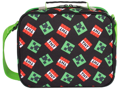 Minecraft Sac repas – TNT/Creeper