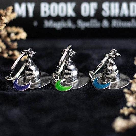 Ensemble de 3 porte-clés chapeau de sorcière Sœurs du Coven