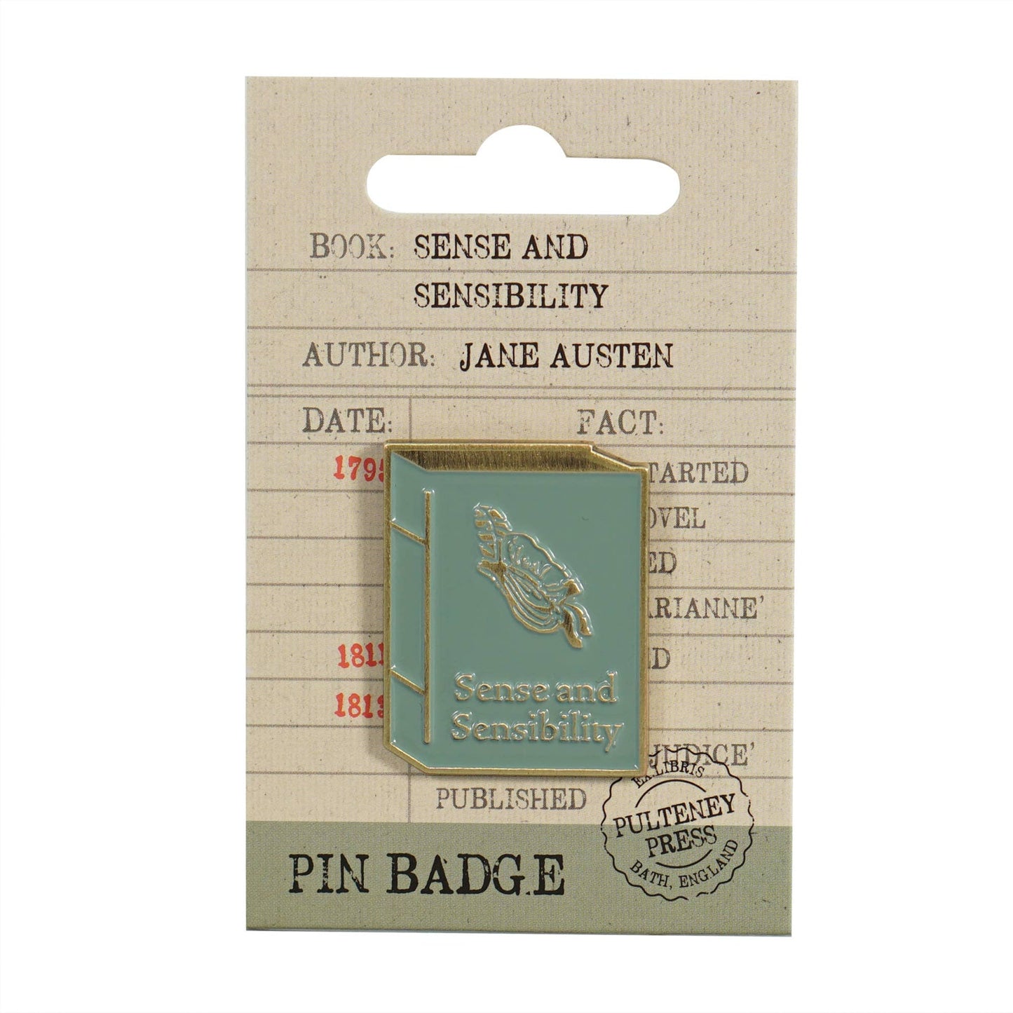 Jane Austen Pin