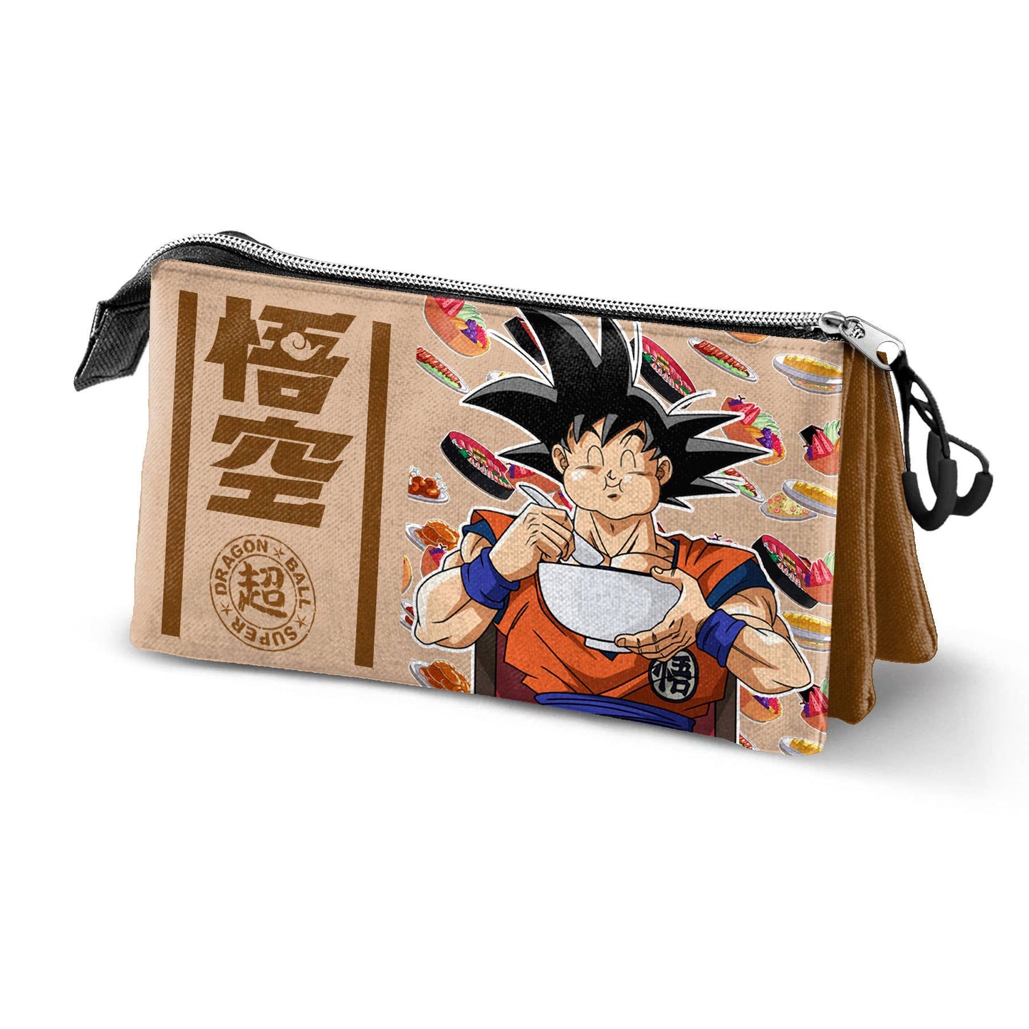 Dragon Ball Dreifach-Federmäppchen - Goku Foodie