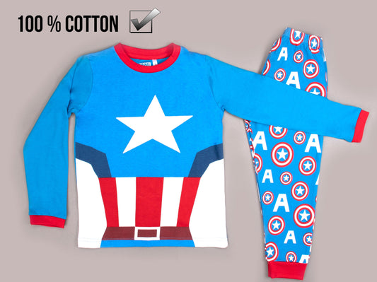 Pajamas – Set – Captain America