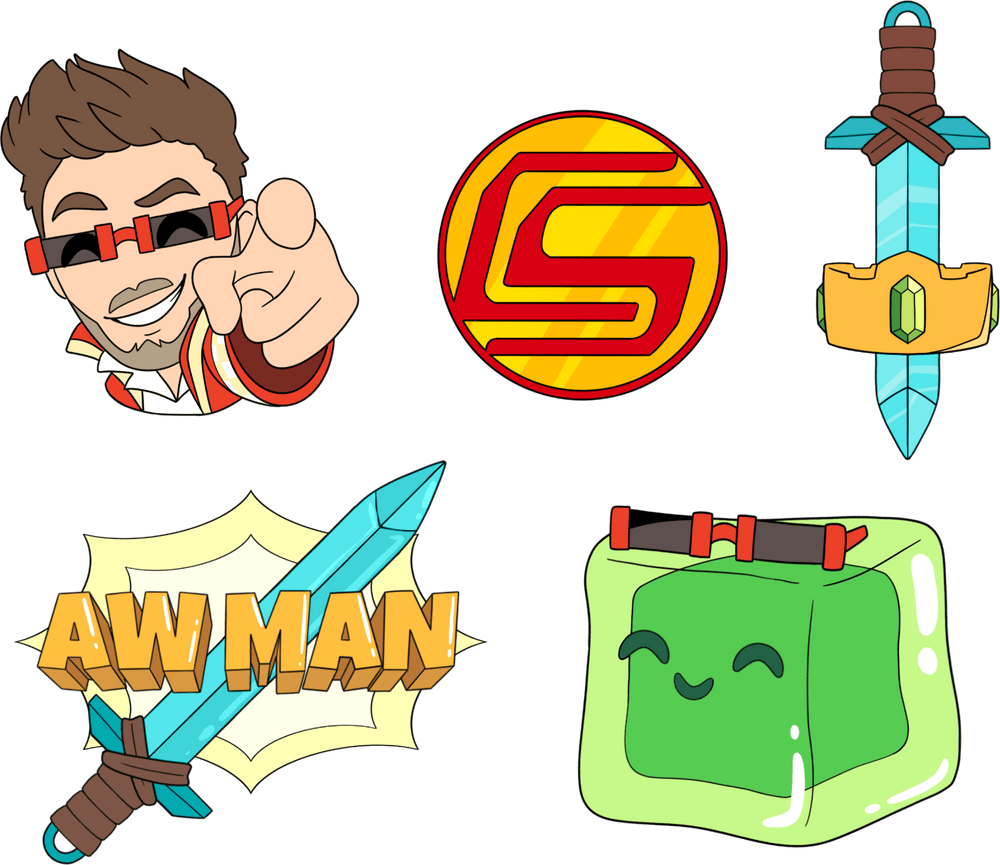 CaptainSparklez-Pin-Set