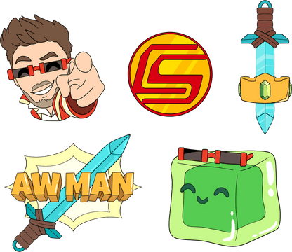 CaptainSparklez-Pin-Set