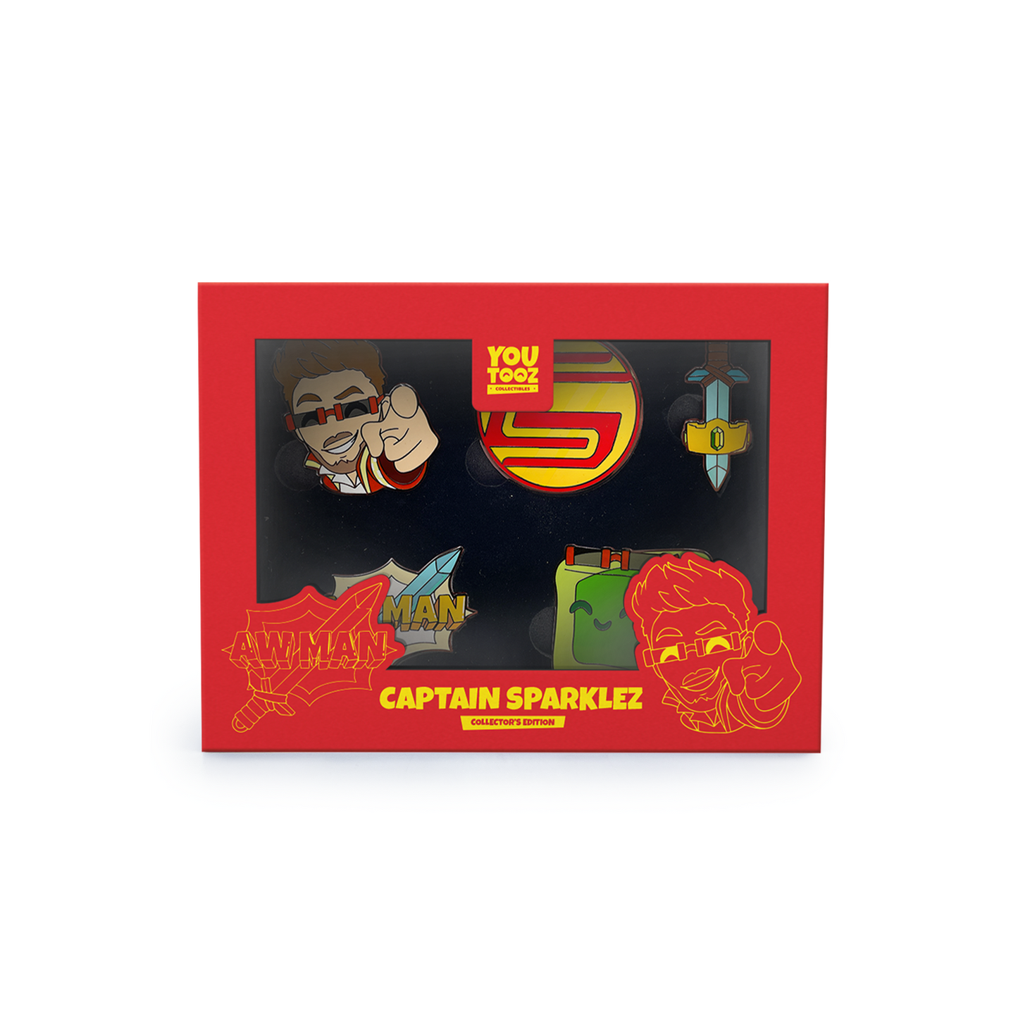 CaptainSparklez-Pin-Set