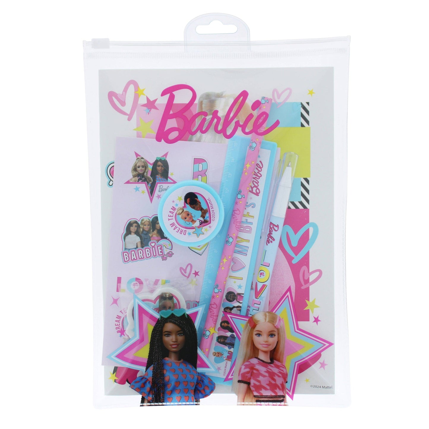 Set de papeterie – Barbie Girl super complet | Blueprint Collections – vue 1