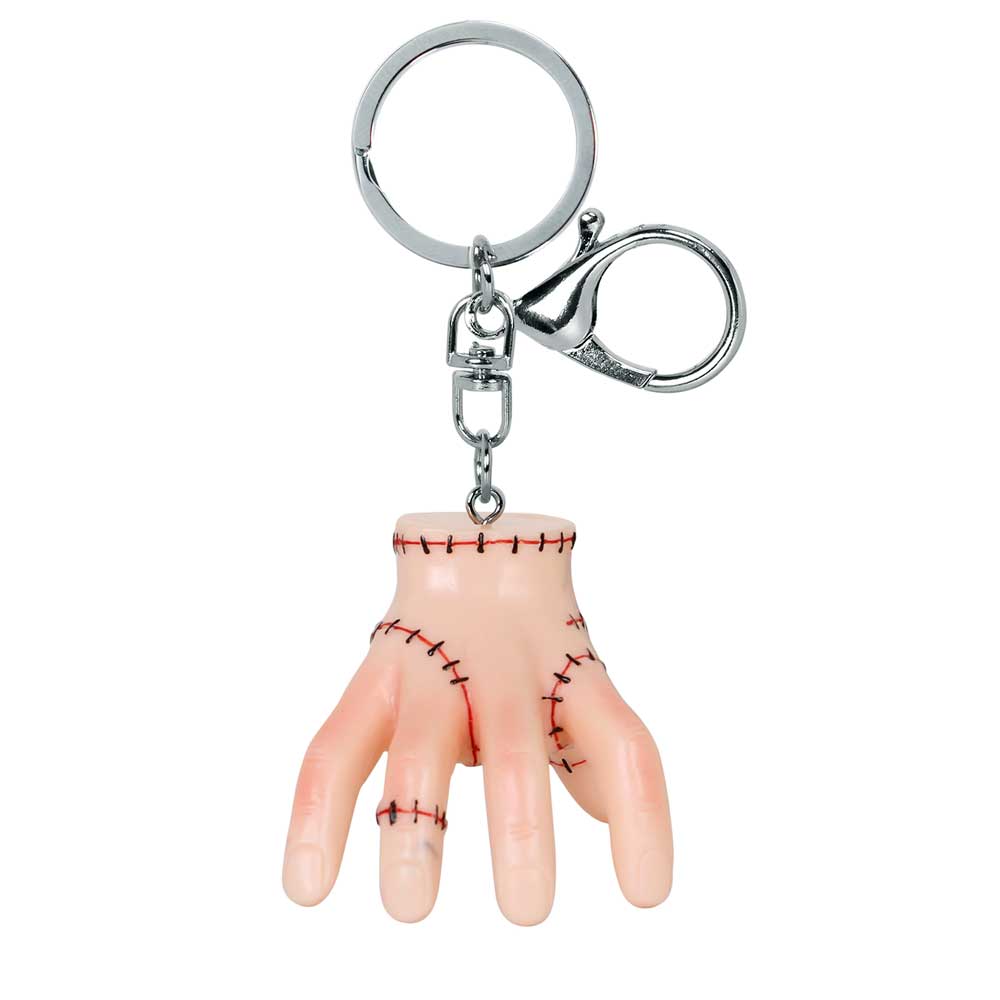 Mittwoch-Symbol 3D-Schlüsselanhänger, Ecru