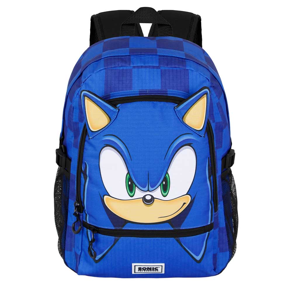 SEGA FAN 2.2 Rucksack – Sonic the Hedgehog Gesicht