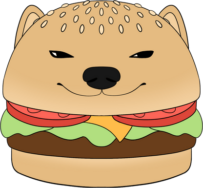 Cheemsburger Plüschtier (23 cm)