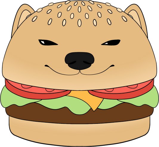 Cheemsburger Plüschtier (23 cm)
