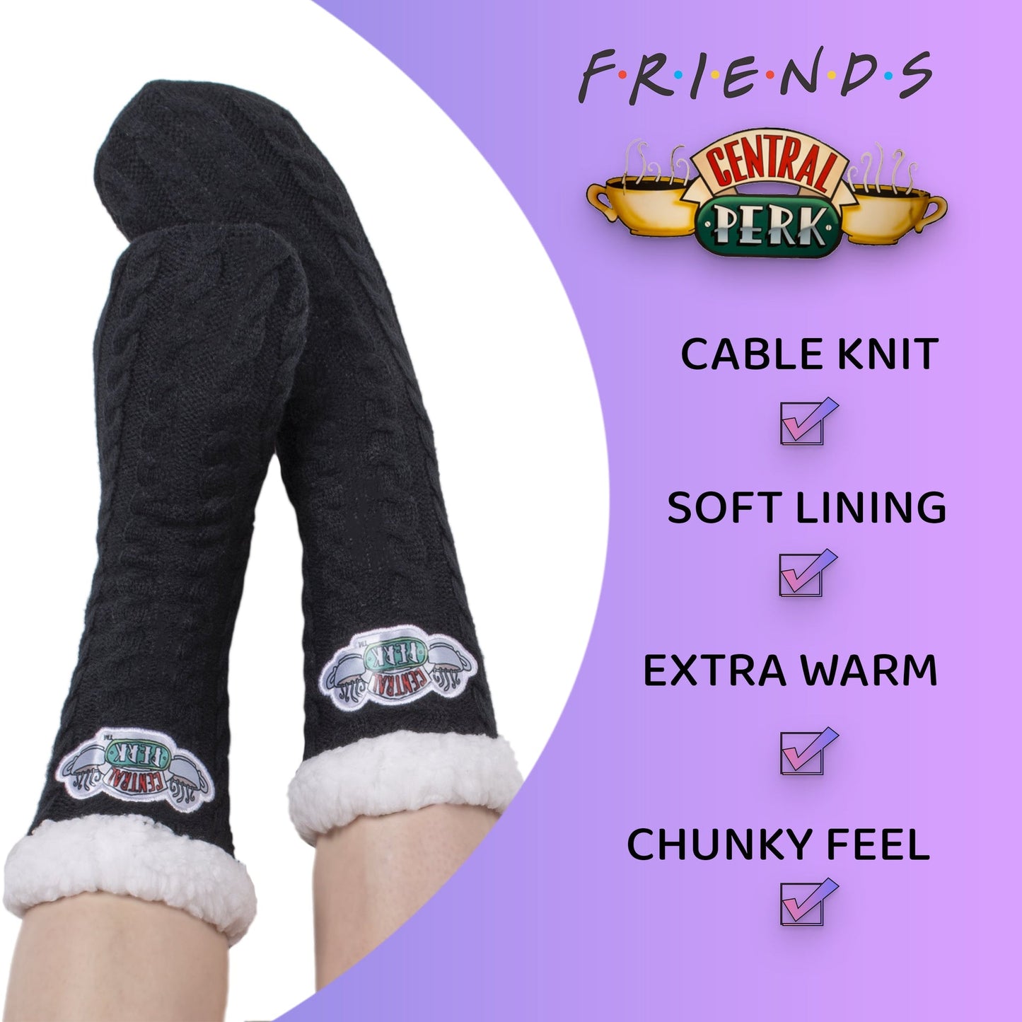 Chaussettes – Friends Slippery