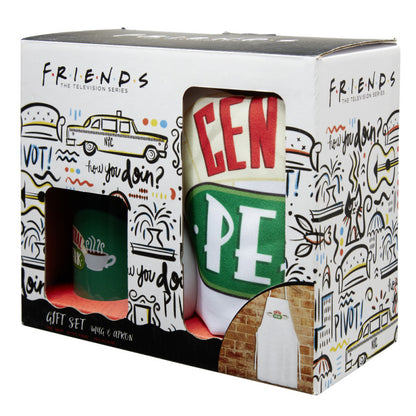 Friends Mug and Apron Set