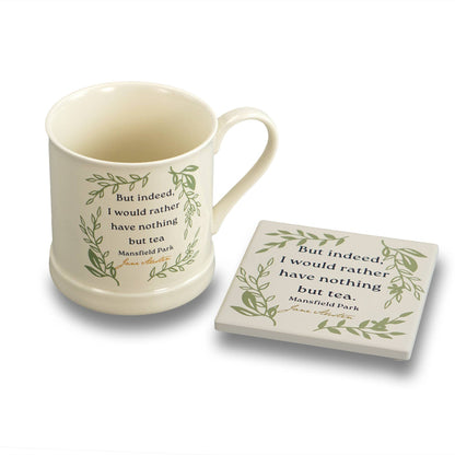 Keramikuntersetzer Jane Austen - Mansfield Park