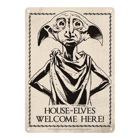 Harry Potter Decorative Metal Sign - Dobby