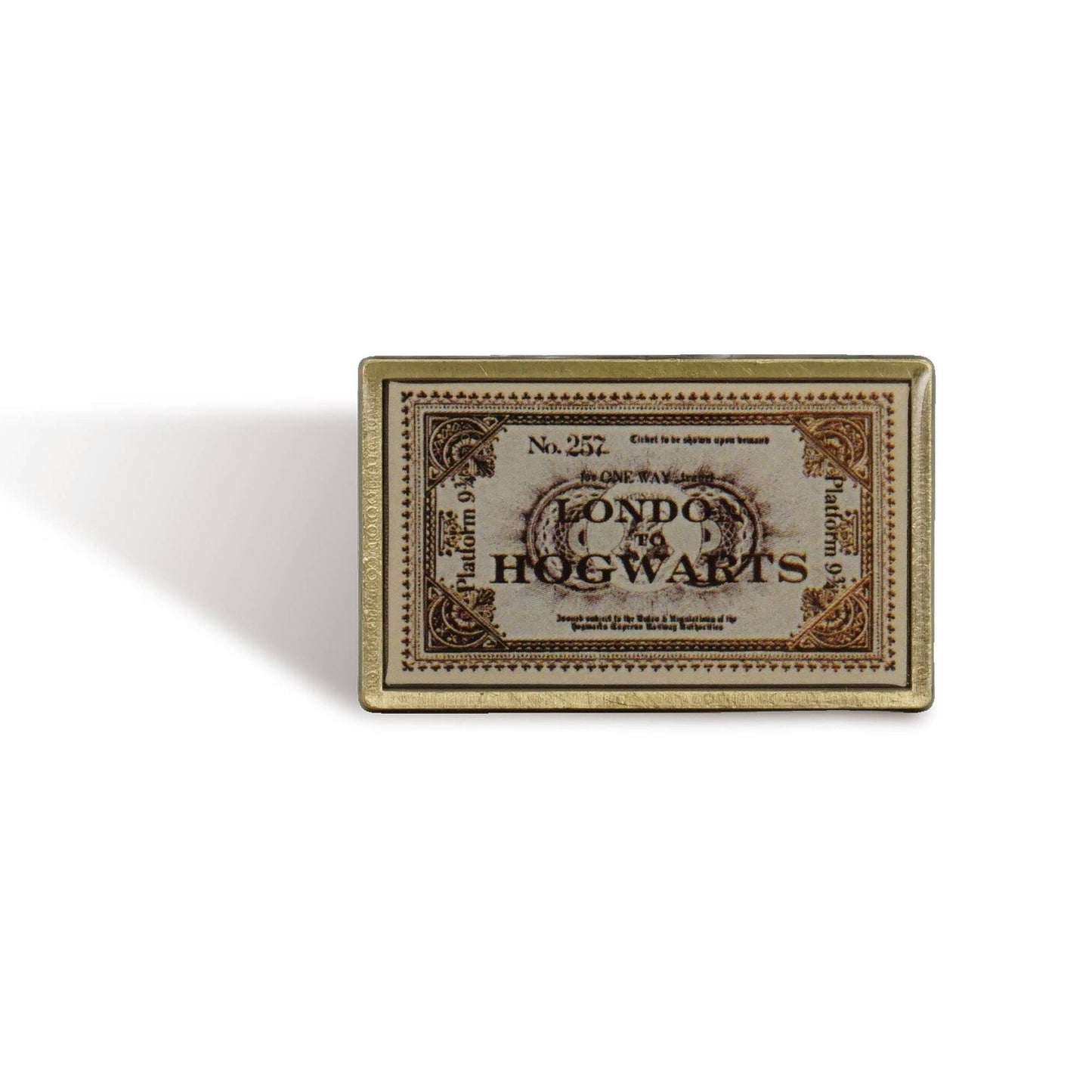 Harry Potter Pin - London to Hogwarts Ticket