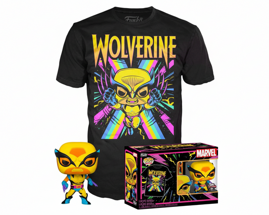 Wolverine (Schwarzlicht) – Pop! &amp; Tee