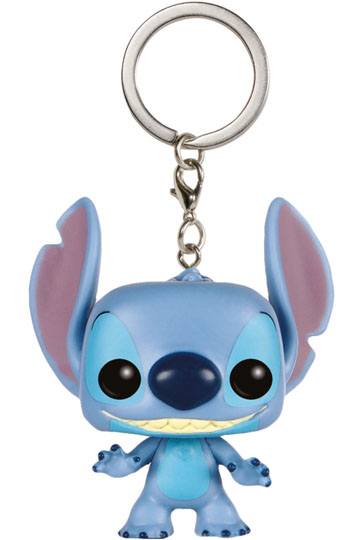 Stitch Pop! Keychain Lilo & Stitch porte-clés Pocket POP! Vinyl Stitch 4 cm