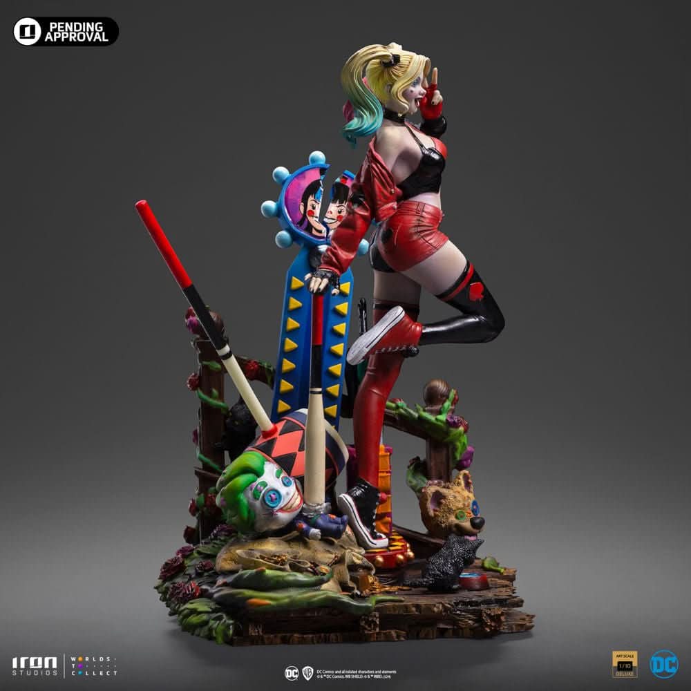 Harley Quinn Deluxe Statue - Gotham City Sirens - Art Scale 1/10 - DC Comics