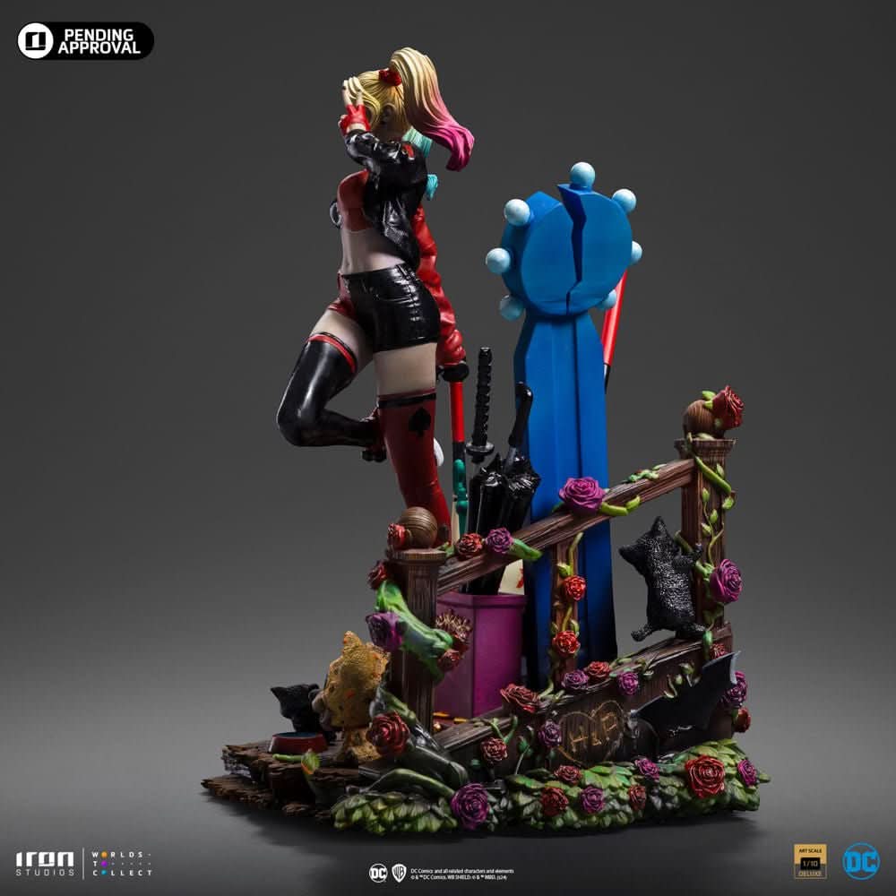 Harley Quinn Deluxe Statue - Gotham City Sirens - Art Scale 1/10 - DC Comics