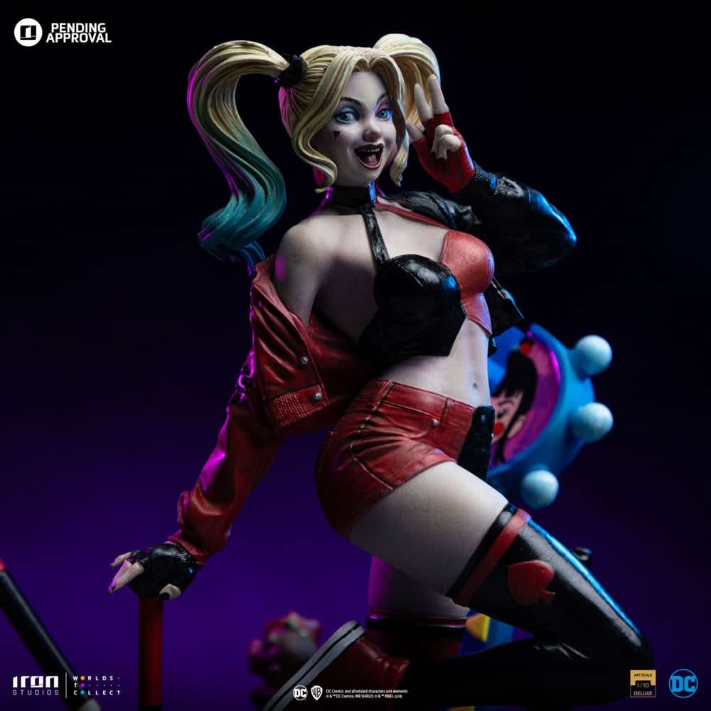 Harley Quinn Deluxe Statue - Gotham City Sirens - Art Scale 1/10 - DC Comics