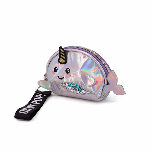 Oh My Pop! Narwhal Oval Wallet