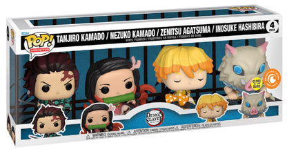 Demon Slayer Pop! - 4-PACK (SE) - PRECOMMANDE*