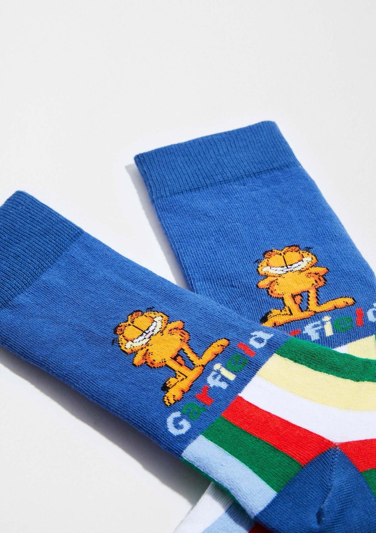 Chaussettes BeGarfield Stripes Bleu