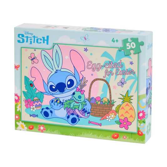 Puzzle Lilo & Stitch Egg-cited for Easter 50 pièces - Clementoni