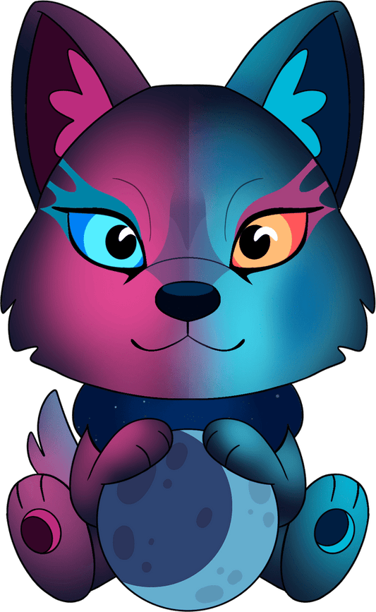 Galaxy Wolf Plüschtier (23 cm)