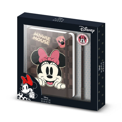 Coffret Journal + Stylo Fashion Disney Minnie Mouse « Journey »