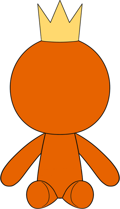 King Orange Plush (9in)