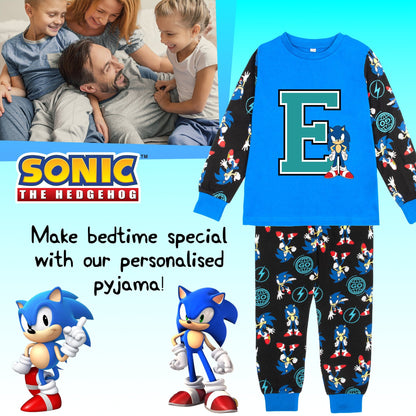 Pyjama – Sonic The Hedgehog for boys Long Sleeve 100% Cotton