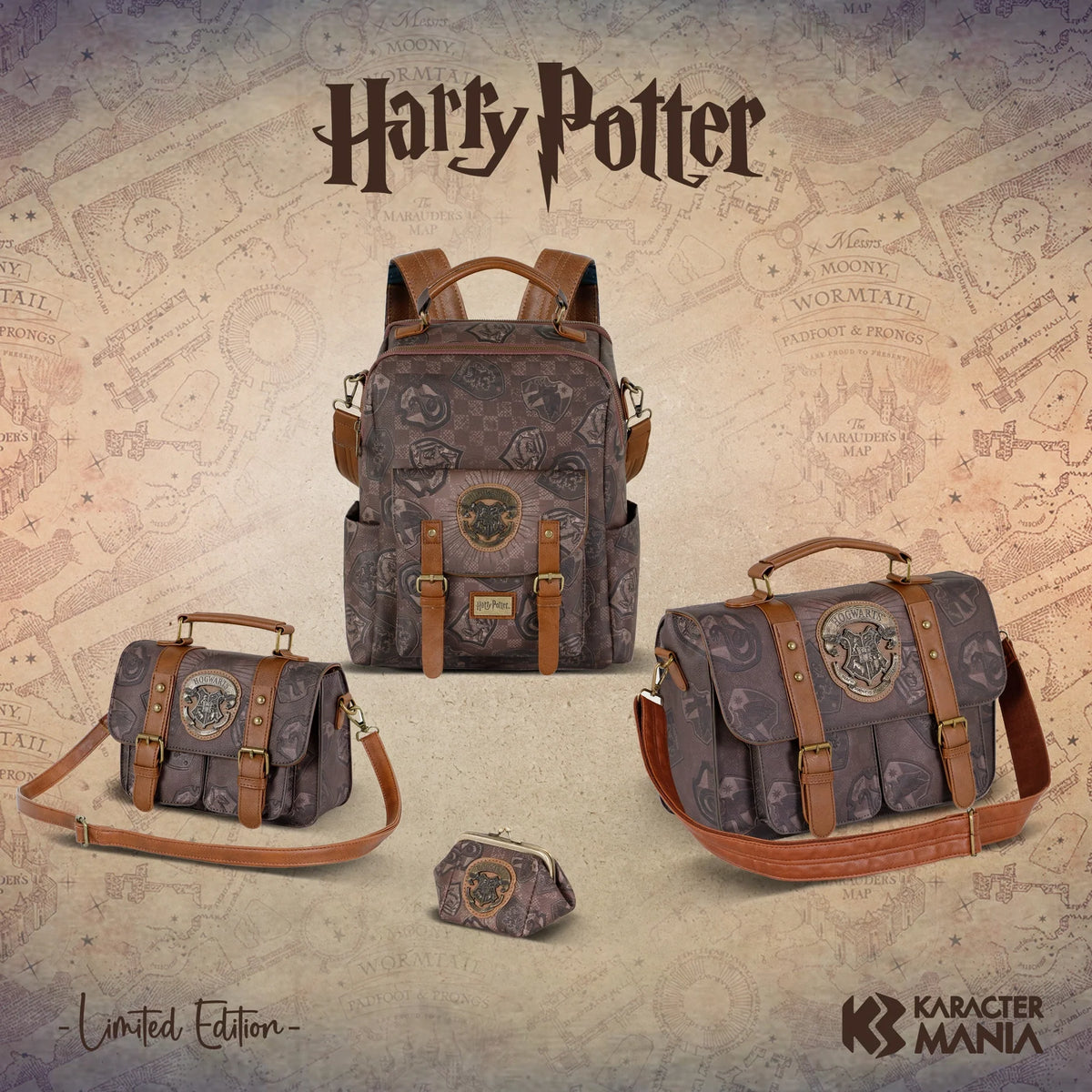 Sac à Bandoulière Large Satchel Harry Potter « Pride »