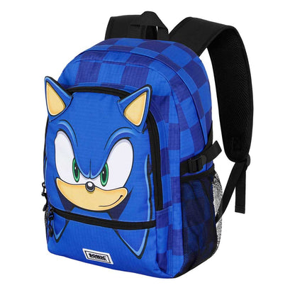 SEGA FAN 2.2 Rucksack – Sonic the Hedgehog Gesicht