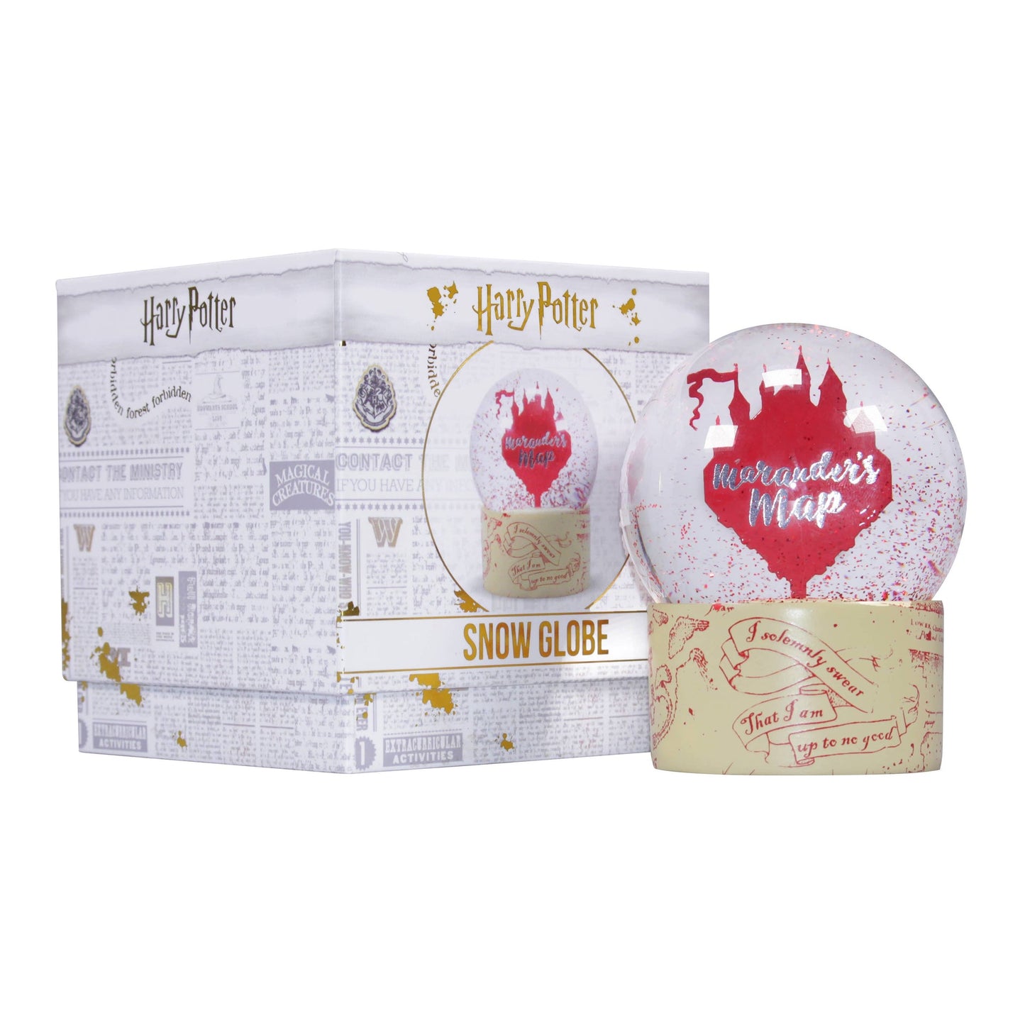 Harry Potter Snow Globe - Marauder's Map 65mm