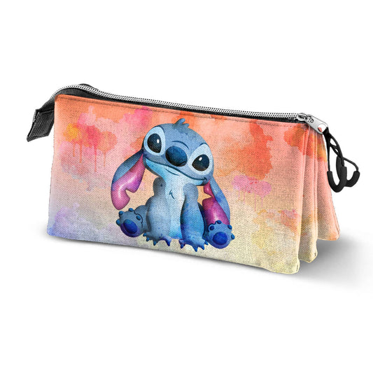 Disney Lilo und Stitch Watercolour-Dreifachfedermäppchen