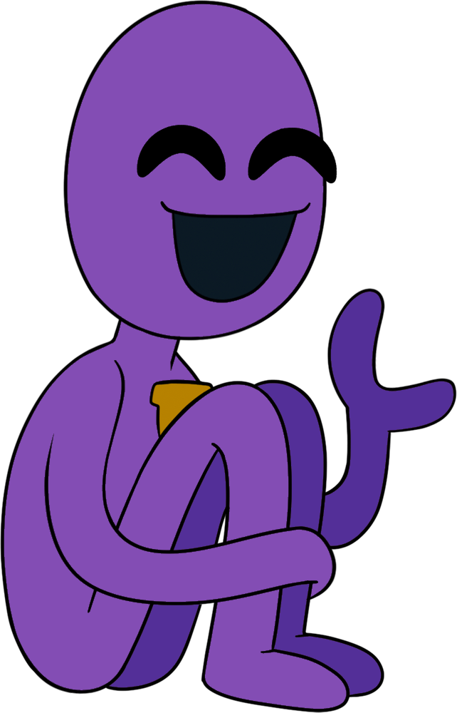 Purple Guy Pin