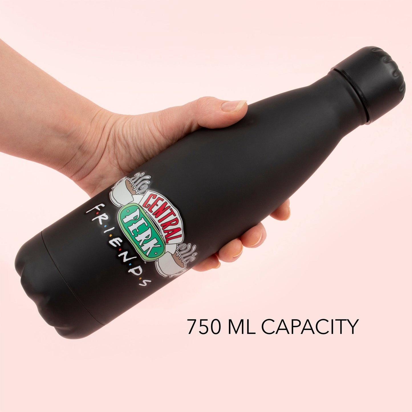 Gourde en acier inoxydable – Friends 750ml – noir