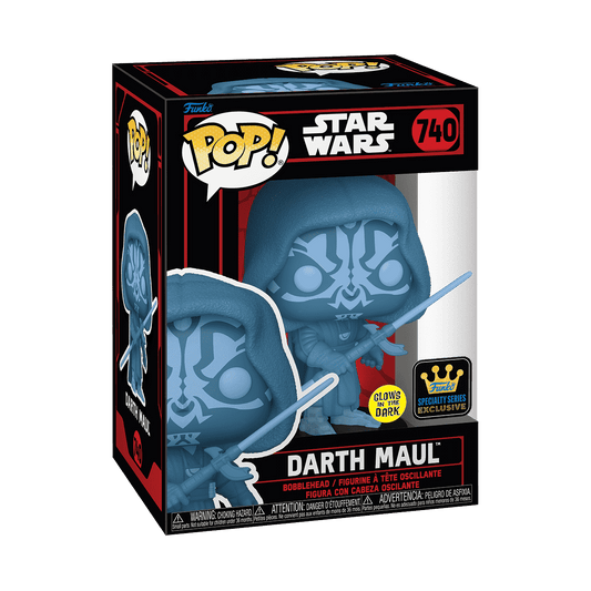 Pop! Darth Maul (Hologram) (Glow) - vue officielle Funko 2