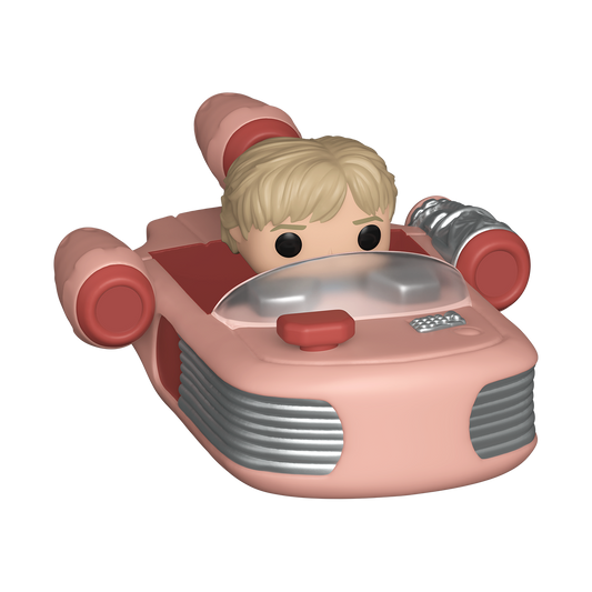 Bitty Pop! Pop! Rides Luke Skywalker and Speeder - vue officielle Funko 1