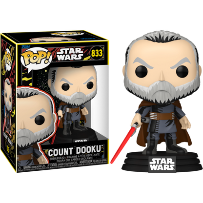 Pop! Count Dooku (Retro) #833