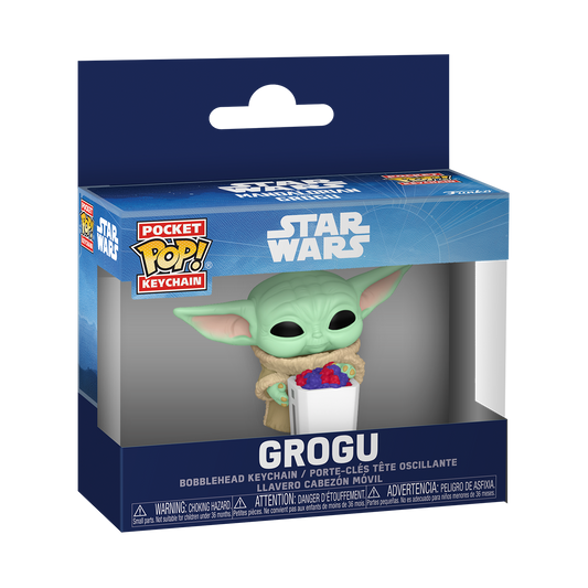 Pop! Keychain Grogu with Popcorn - vue 2