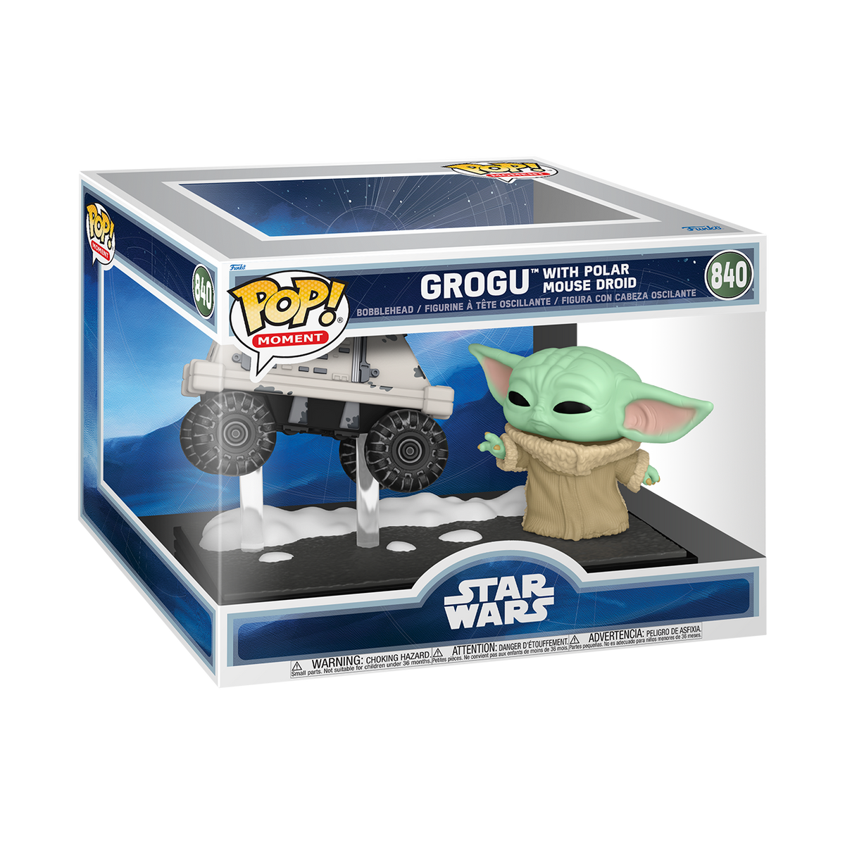 Pop! Moment Grogu with Polar Mouse Droid #840 - vue 2