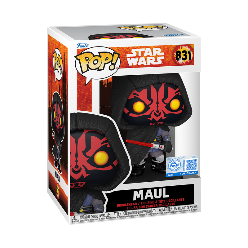 Pop! Maul with Robe #831 - vue officielle Funko 2