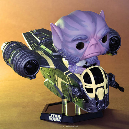 Pop! Rides Deluxe Zeb Orrelios in the Razor Crest #838 - lifestyle