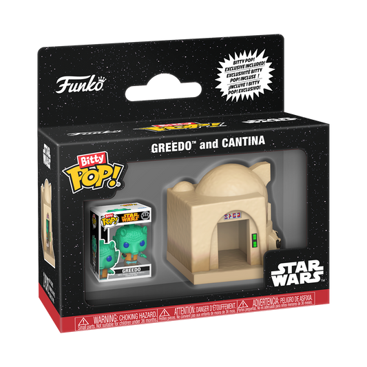 Bitty Pop! Towns Greedo and Cantina - vue 1