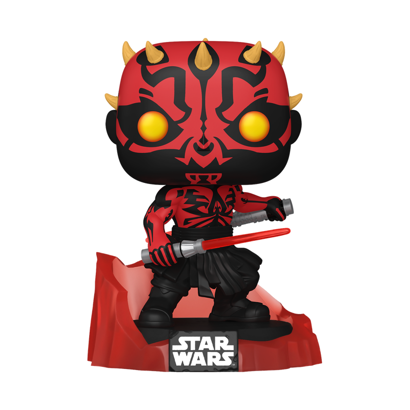 Pop! Darth Maul (Kyber Crystal) #848 - vue officielle Funko Supreme