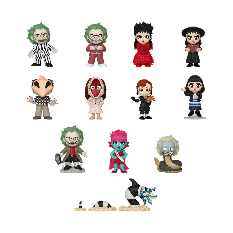 Beetlejuice Mystery Minis – emballage officiel Funko