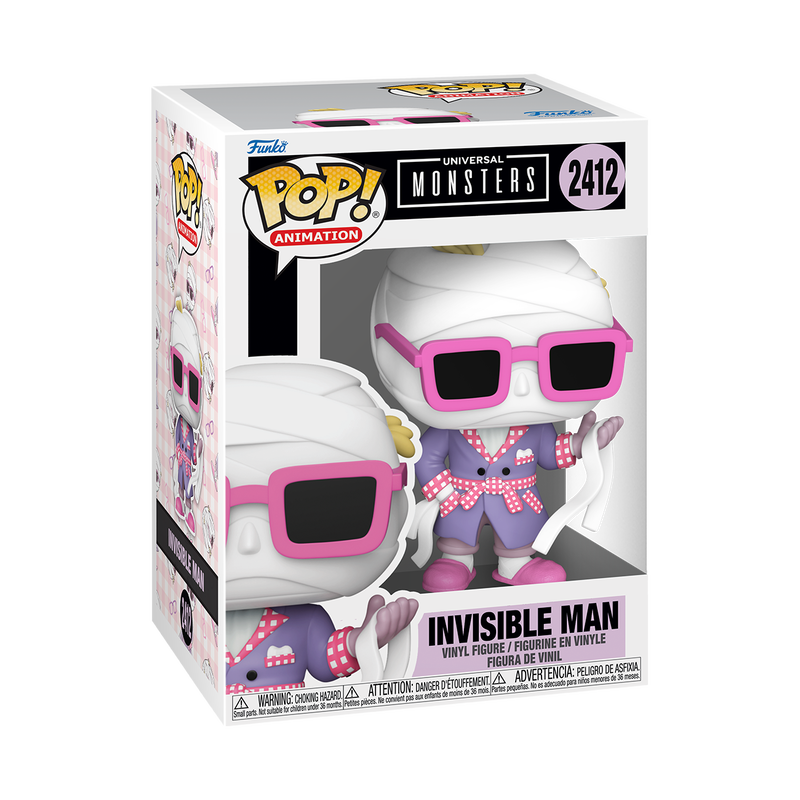 Funko Pop! Invisible Man (Anime) – Universal Monsters – vue officielle 2